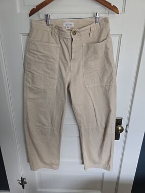 Velvet By Graham & Spencer Brylie Barrel Pants Off White 8